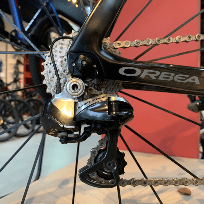 Bicicleta Orbea Orca GLI2 Aro 700 Dura-Ace 22V Preta - Seminova