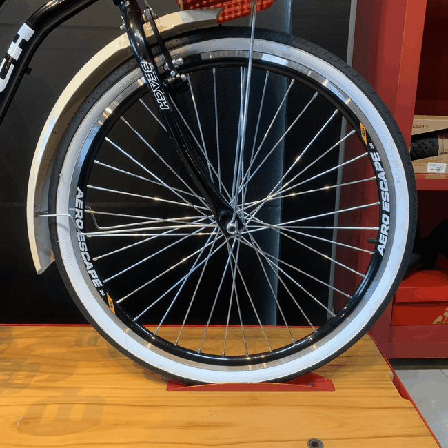 Bicicleta Oroch Vbreak Beach Aro 26 Preto e Bege