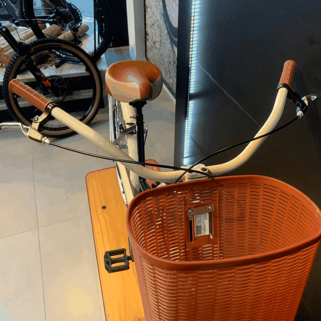 Bicicleta Oroch Vbreak Beach Aro 26 Preto e Bege