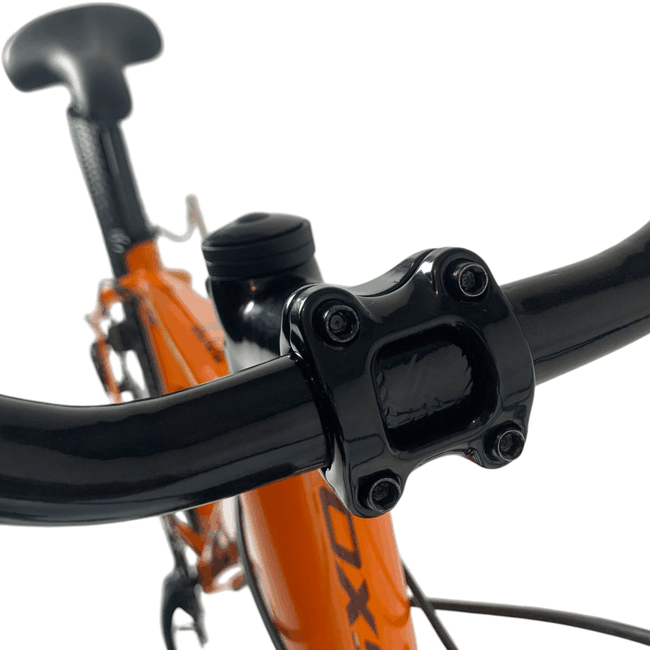 Bicicleta OXS Glide 100 Aro 29 Shimano 21v Laranja e Vinho e S-lime