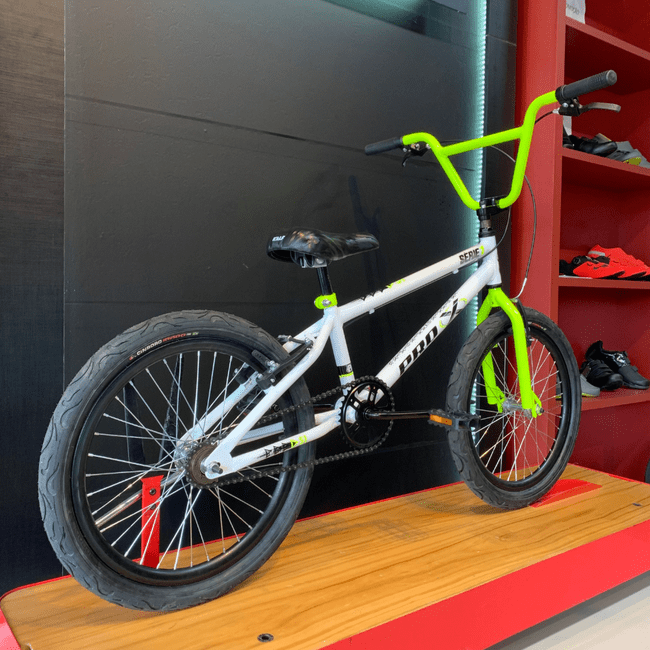 Bicicleta Pro-X Serie 1 Aro 20 Branco e Verde