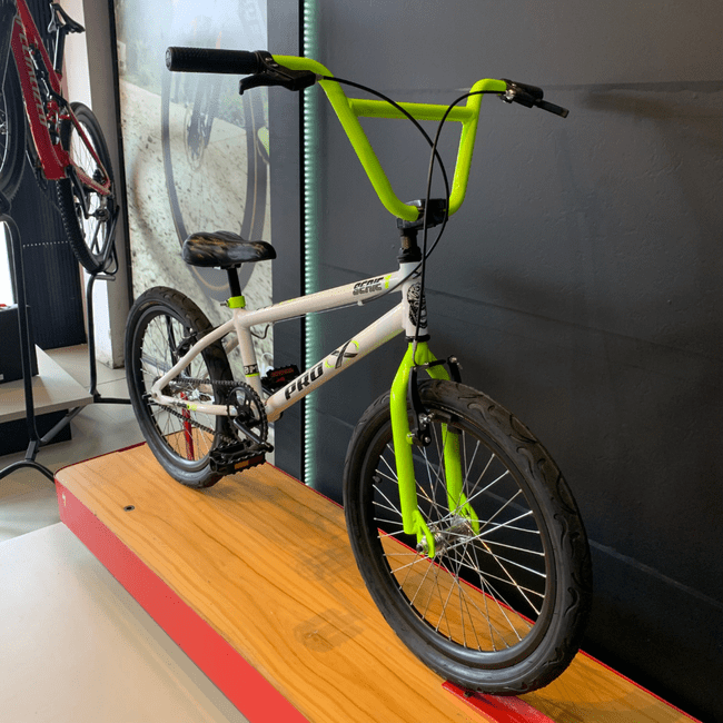 Bicicleta Pro-X Serie 1 Aro 20 Branco e Verde