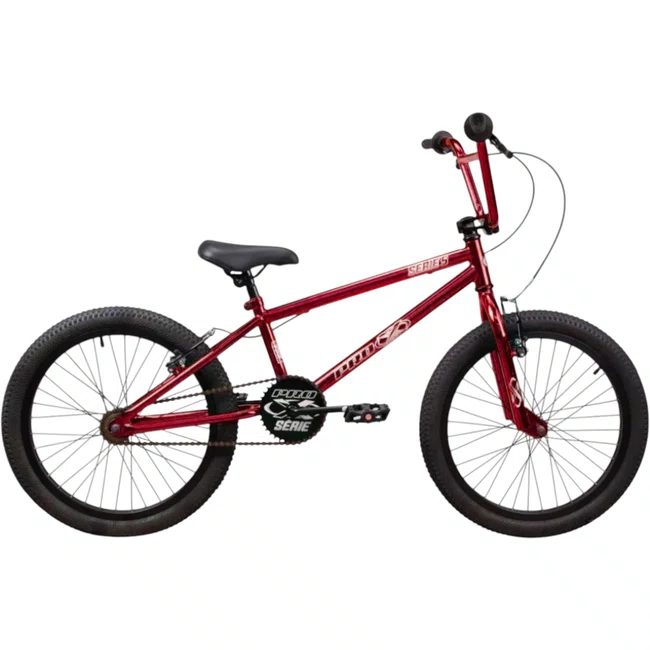 Bicicleta Pro-x Serie 5 Aro 20 Cromo Vermelhoㅤㅤㅤㅤㅤㅤㅤㅤㅤㅤ