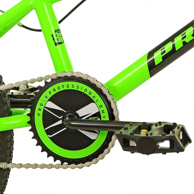 Bicicleta Pro-X Serie 5 Aro 20 Limited Edition Verde Neon
