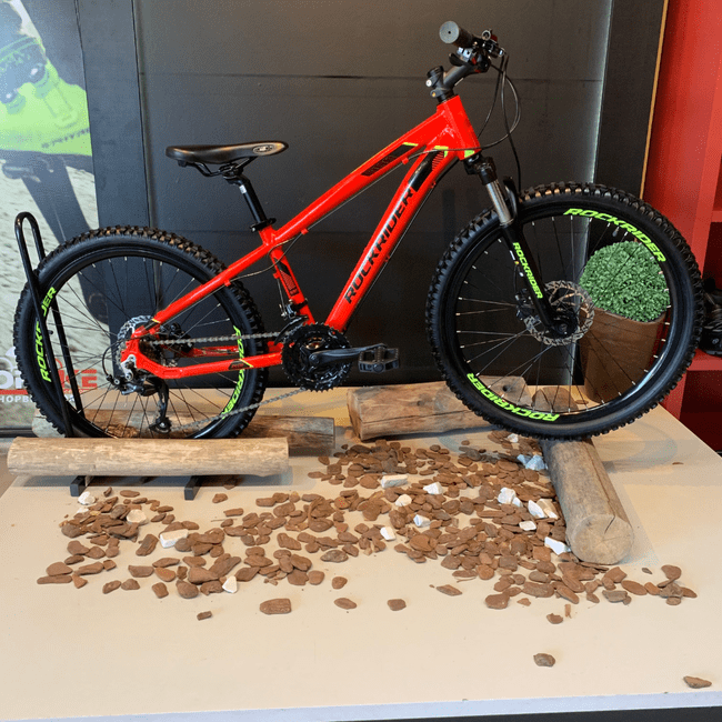 Bicicleta Rockrider Sport Trail 900 Aro 24 Altus 21v Vermelha - Seminova