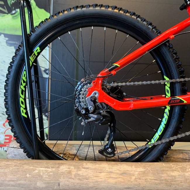 Bicicleta Rockrider Sport Trail 900 Aro 24 Altus 21v Vermelha - Seminova