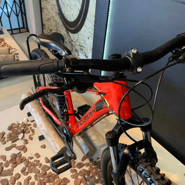 Bicicleta Rockrider Sport Trail 900 Aro 24 Altus 21v Vermelha - Seminova