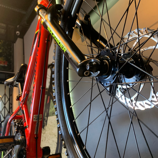 Bicicleta Rockrider Sport Trail 900 Aro 24 Altus 21v Vermelha - Seminova