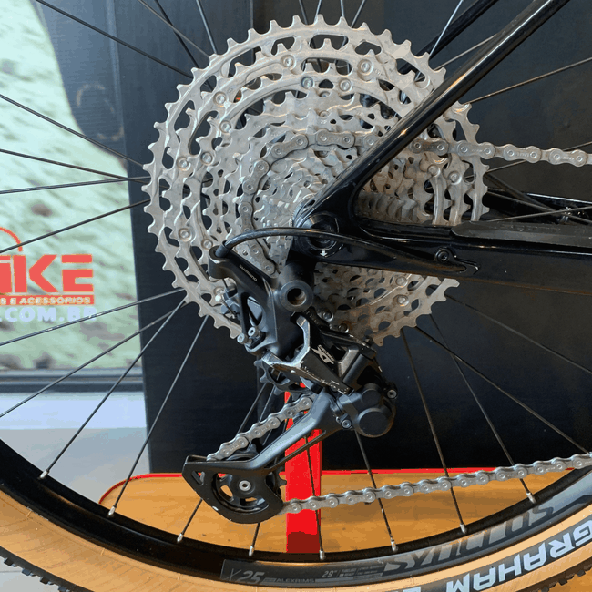 Bicicleta Scott 925 Aro 29 XT 12v Preta e Grafite - Seminova