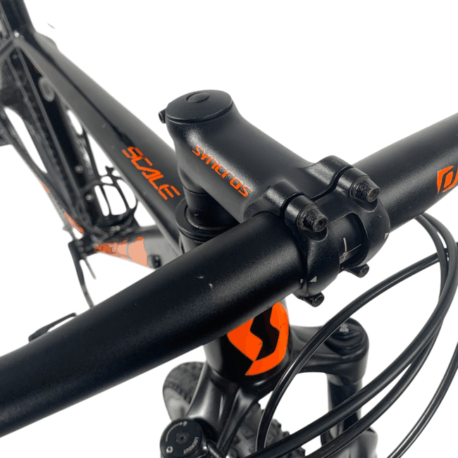 Bicicleta Scott Scale 960 Aro 29 NX 12V Preto e Laranja - Seminova