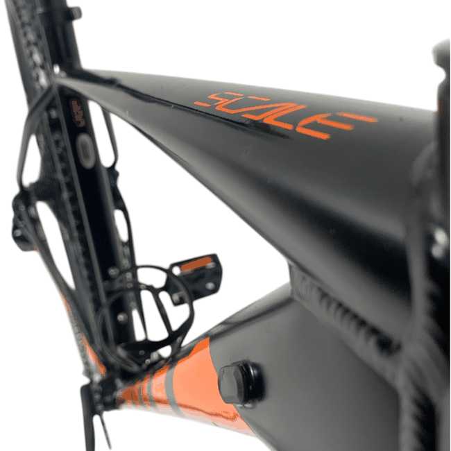 Bicicleta Scott Scale 960 Aro 29 NX 12V Preto e Laranja - Seminova