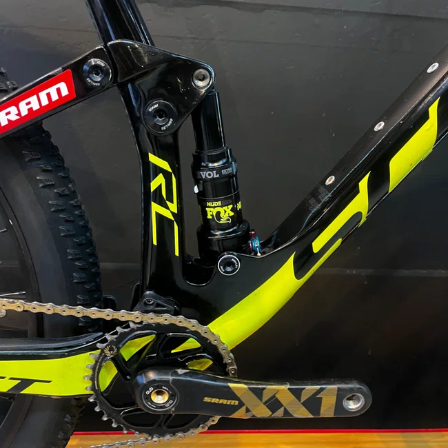 Bicicleta Scott Spark Rc Aro 29 xx1 Axs 12v Preto Amarelo - Seminova