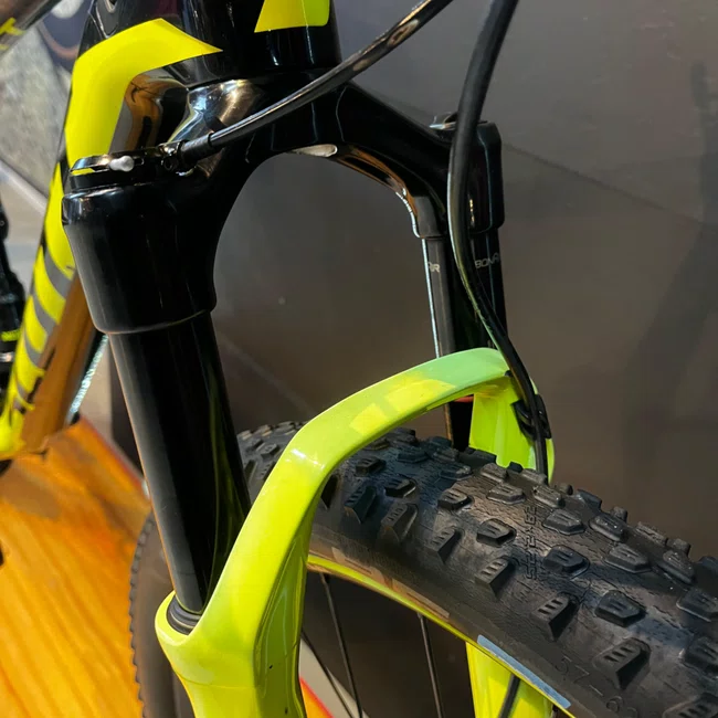 Bicicleta Scott Spark Rc Aro 29 xx1 Axs 12v Preto Amarelo - Seminova
