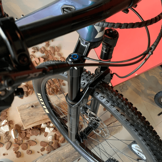 Bicicleta Scott Spark RC Team XX1 12v Camaleão e Preto - Seminova