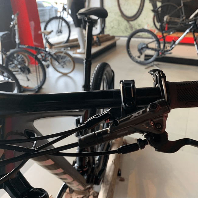 Bicicleta Scott Spark RC Team XX1 12v Camaleão e Preto - Seminova
