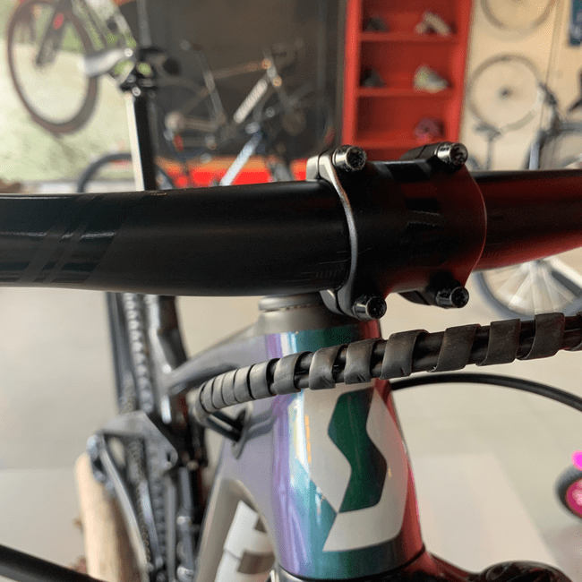 Bicicleta Scott Spark RC Team XX1 12v Camaleão e Preto - Seminova