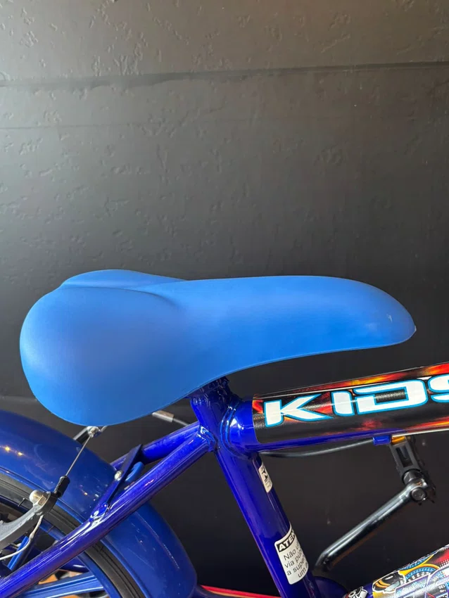 Bicicleta Seminova A16 Dalanio Kids Preto/Azul