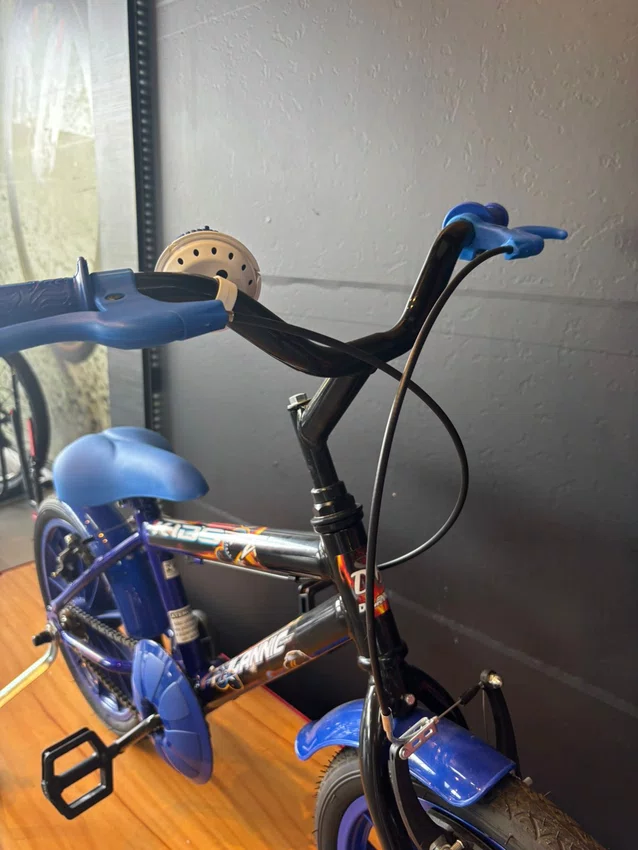Bicicleta Seminova A16 Dalanio Kids Preto/Azul