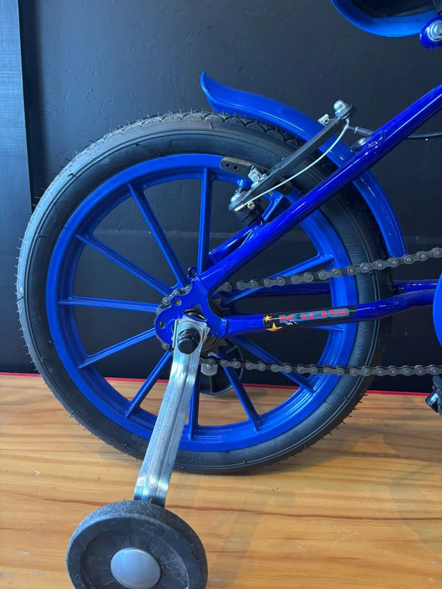 Bicicleta Seminova A16 Dalanio Kids Preto/Azul