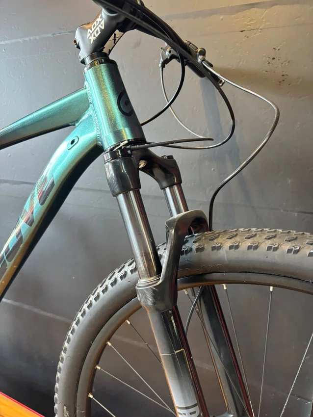 Bicicleta seminova a29 groove ska sram sx 12v t-19 verde/preta