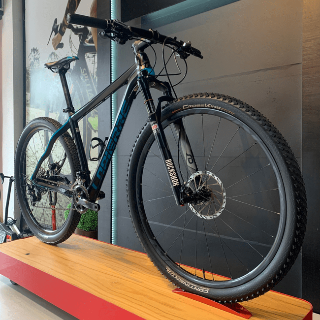 Bicicleta La Pierre PR729 Aro 29 XT 22v Preto e Azul - Seminova