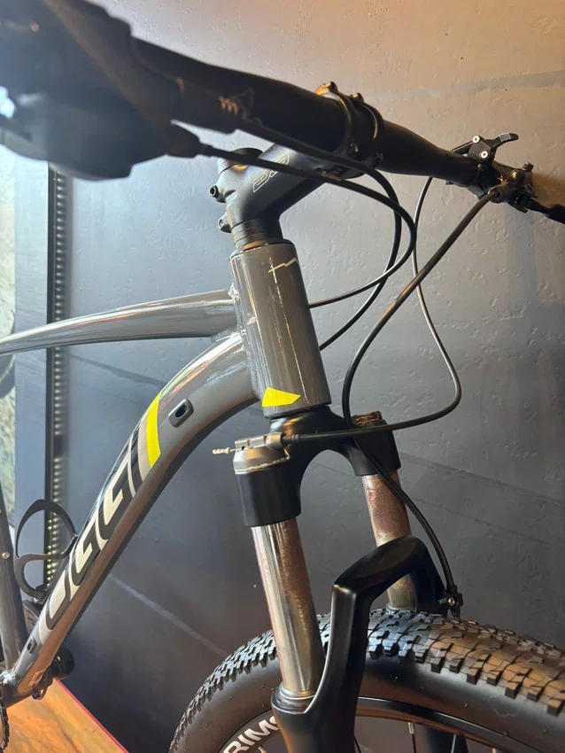 Bicicleta Seminova A29 Oggi 7.0 Shimano Cues 9v T-21 Cinza / Amarela