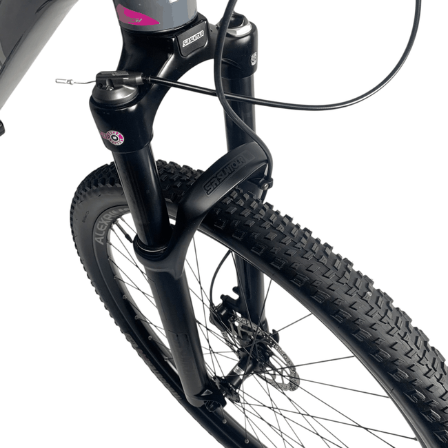 Bicicleta Oggi Big Wheel 7.2 Aro 29 Deore 12v Grafite e Rosa - Seminova