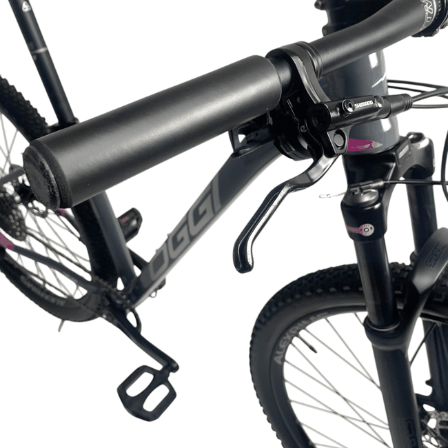 Bicicleta Oggi Big Wheel 7.2 Aro 29 Deore 12v Grafite e Rosa - Seminova