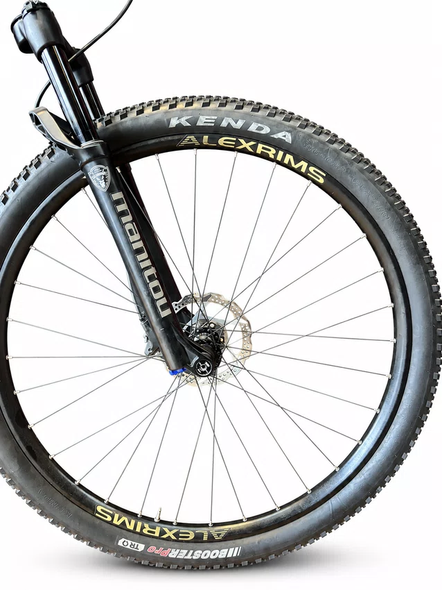 Bicicleta Seminova A29 Oggi Agile Sport Deore 12v T-17 Vermelho/Preto/Dourado