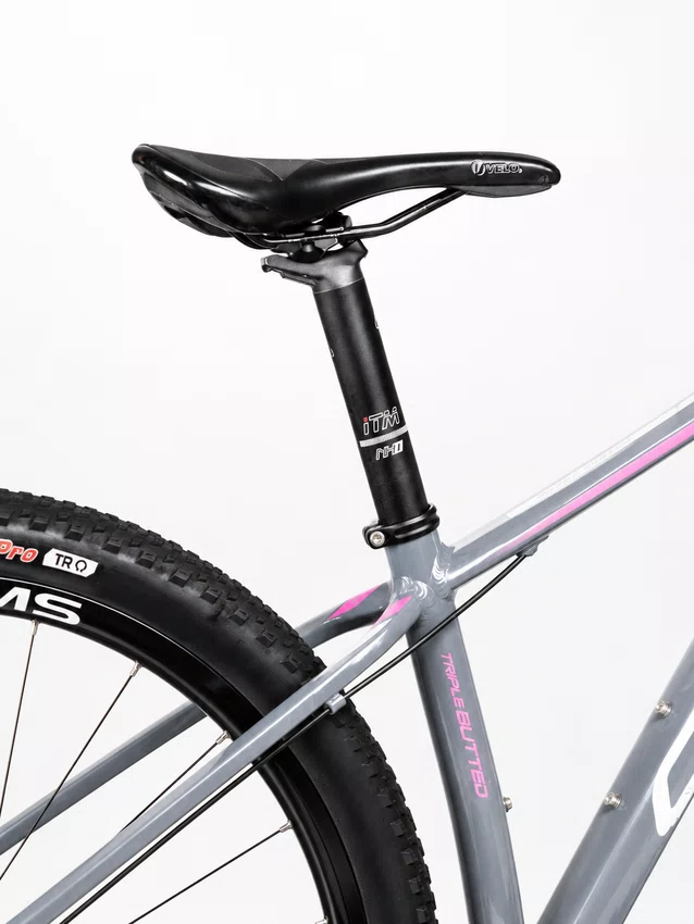 Bicicleta Seminova A29 Oggi Big Wheel 7.2 Shimano Deore 12V T-15 Cinza/Rosa