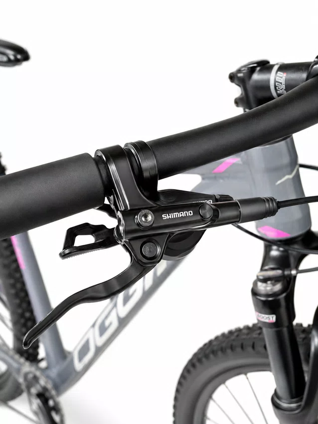 Bicicleta Seminova A29 Oggi Big Wheel 7.2 Shimano Deore 12V T-15 Cinza/Rosa