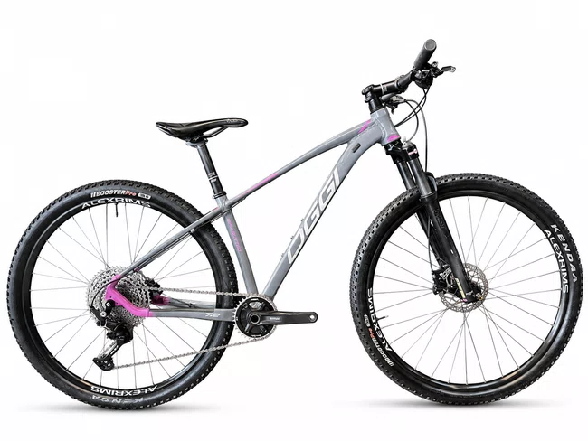Bicicleta Seminova A29 Oggi Big Wheel 7.2 Shimano Deore 12V T-15 Cinza/Rosa