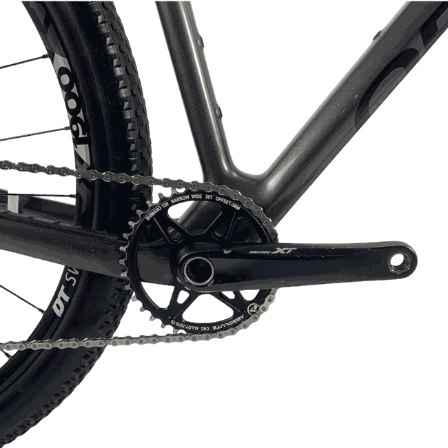 Bicicleta Orbea Alma M20 Carbon Aro 29 XT 12v Preta - Seminova