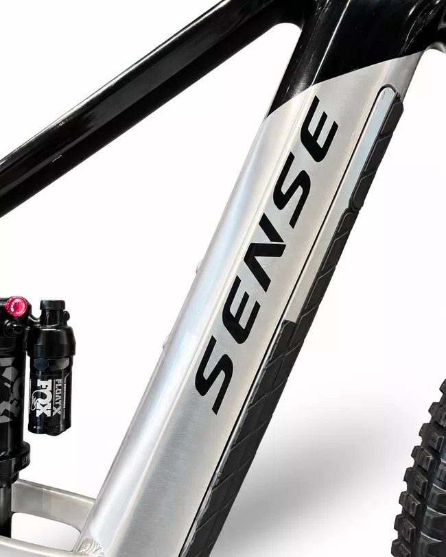 Bicicleta Seminova A29 Sense Exalt E-trail Evo Forty-5 Shimano SLX 12v Prata/Preto