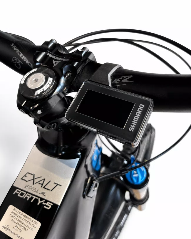 Bicicleta Seminova A29 Sense Exalt E-trail Evo Forty-5 Shimano SLX 12v Prata/Preto