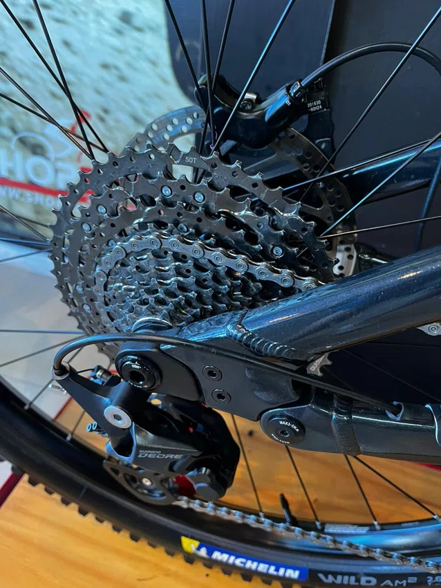 Bicicleta Sense Exalt E- trail Shimano Deore A29 11v Preta /Cinza Seminova