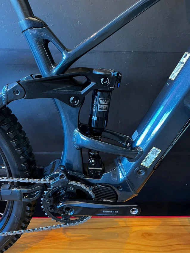 Bicicleta Sense Exalt E- trail Shimano Deore A29 11v Preta /Cinza Seminova