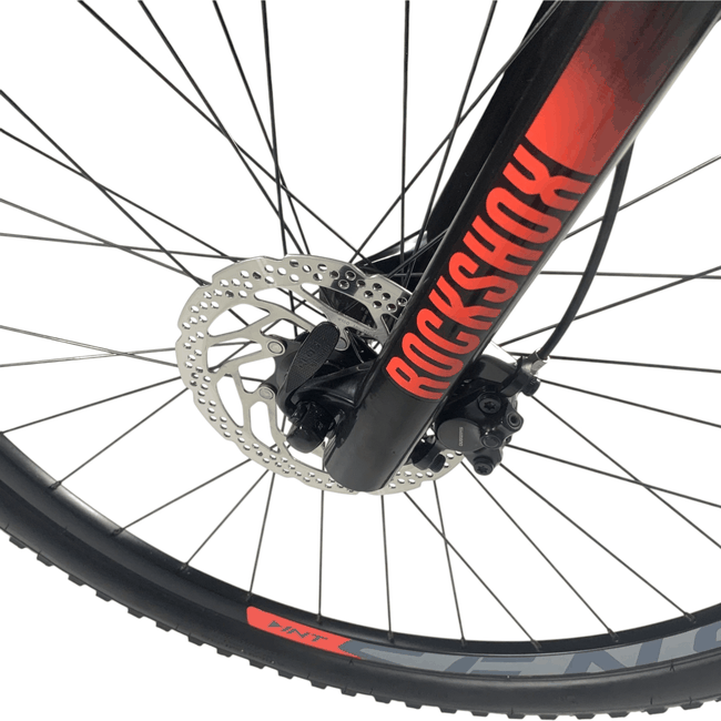 Bicicleta Sense Intense Evo Aro 29 Deore 12v Cinza e Laranja - Seminova