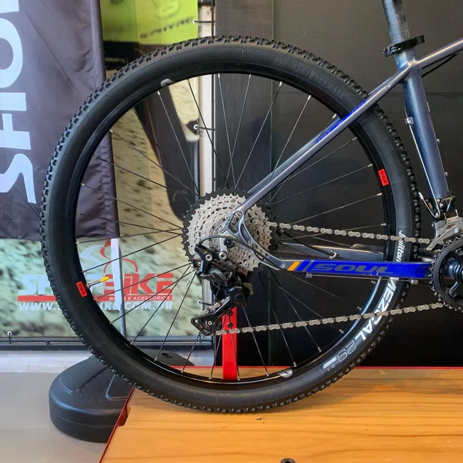 Bicicleta Soul SL Aro 29 529 Deore 20V Grafite e Azul - Seminova