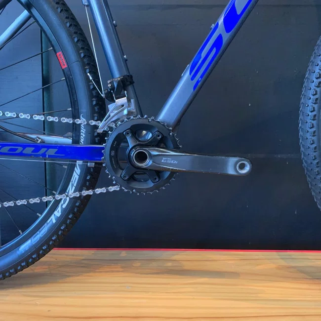 Bicicleta Soul SL Aro 29 529 Deore 20V Grafite e Azul - Seminova