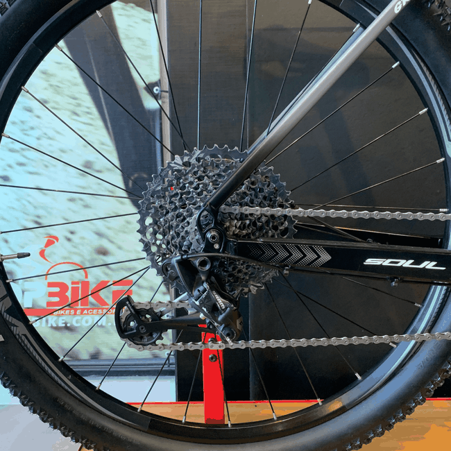 Bicicleta  A29 Soul SL929 GX 12v T-19 Cinza e Preta Seminova