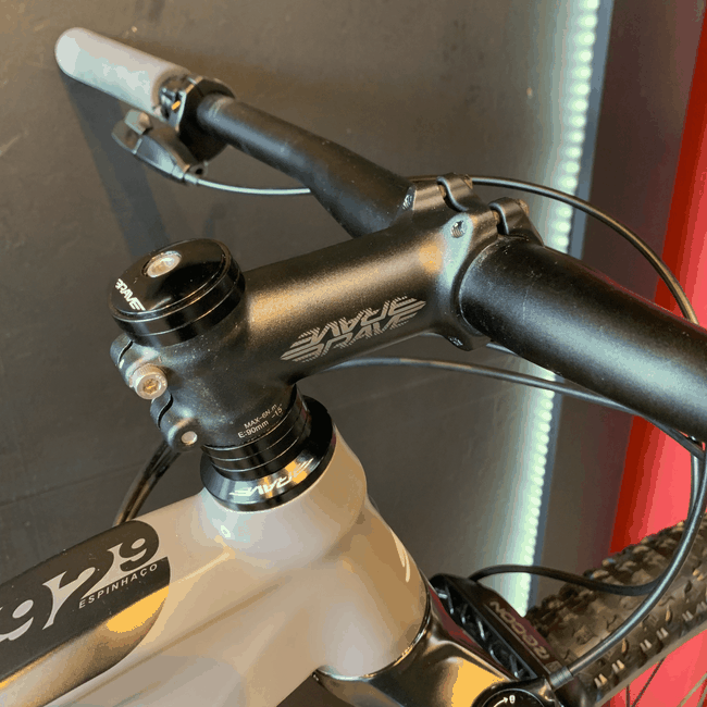 Bicicleta  A29 Soul SL929 GX 12v T-19 Cinza e Preta Seminova