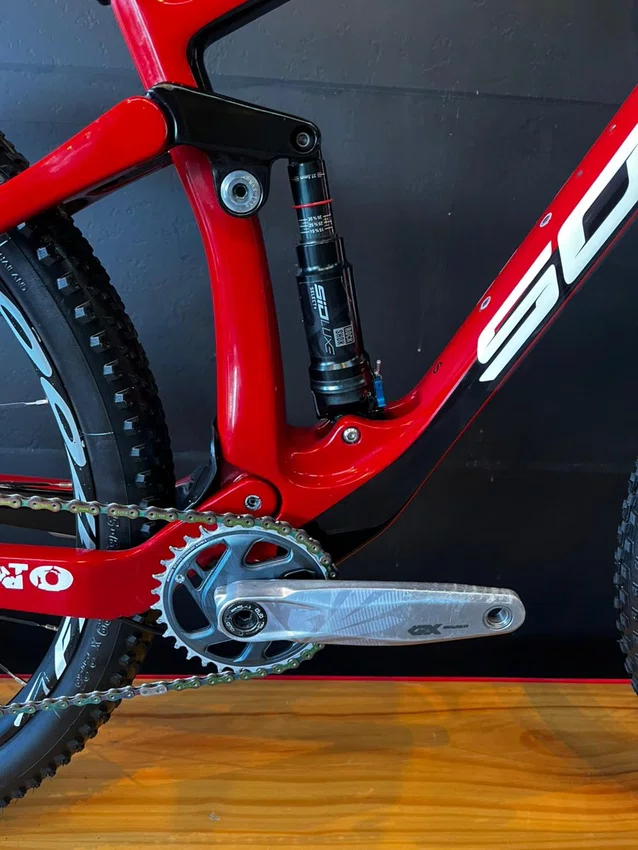 Bicicleta Soul Volcano Aro 29 SRAM GX 12v Vermelho/Preto Seminova