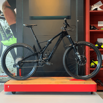 Bicicleta Specialized Turbo Levo SL Comp Carbon Aro 29 XO1 12v 2021 Preto e Prata - Seminova