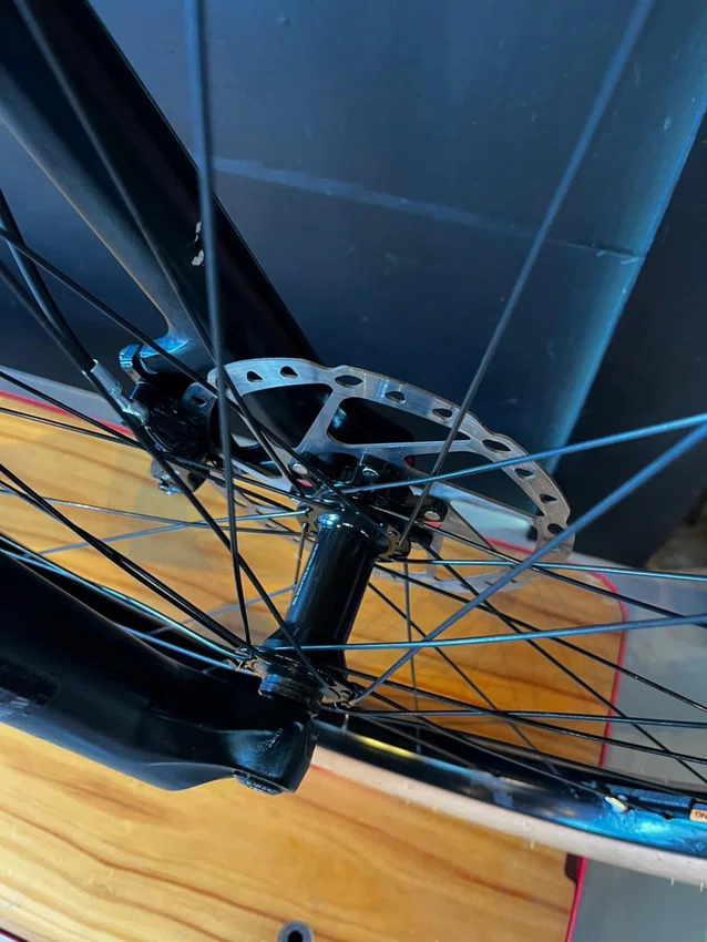 Bicicleta seminova a29 tsw all quest shimano deore 12v t-17 cinza/prata