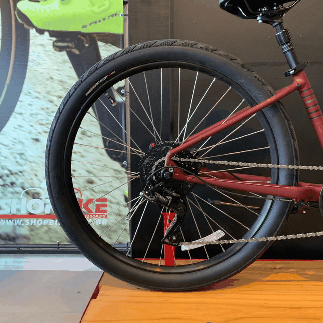 Bicicleta Specialized Roll 3.0 Microshift 8V 650B Bordo - Seminova