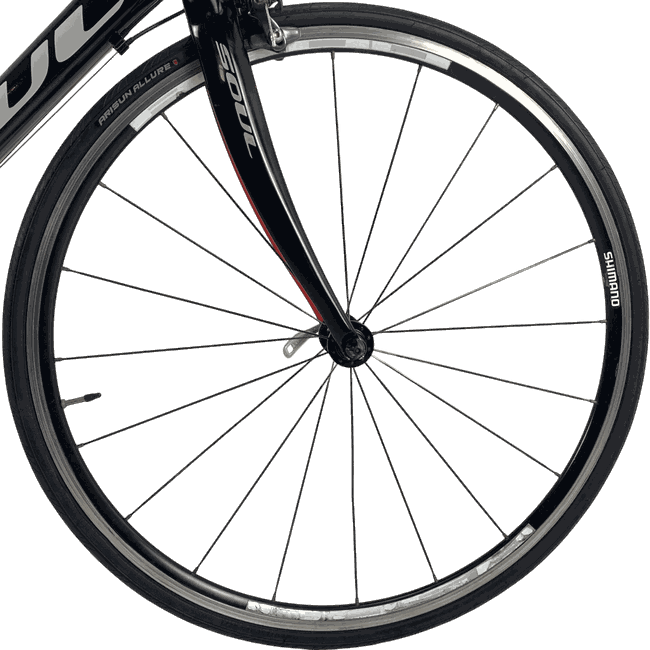Bicicleta Soul 3R1 Aro 700 Tiagra 20v Preto e Vermelho e Azul - Seminova