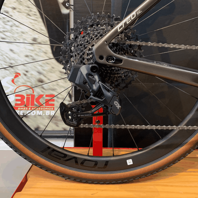 Bicicleta Seminova A700 Specialized Creo Expert Evo Gx Axs 12V T-54 Grafite