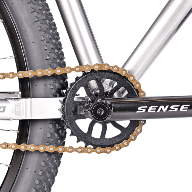 Bicicleta Sense Alumínio Hardpump Aro 26 Prata e Grafite