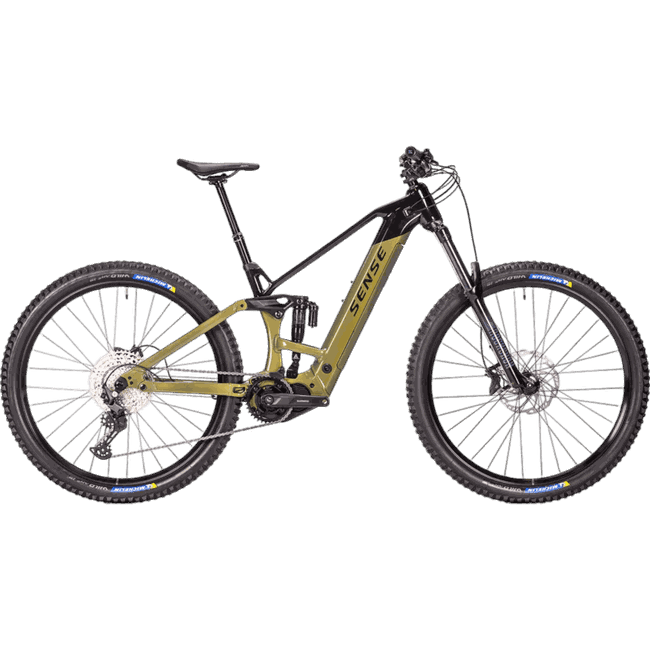 Bicicleta Sense Exalt AL Comp Forty-5 Aro 29 Deore 12v Verde e Preto